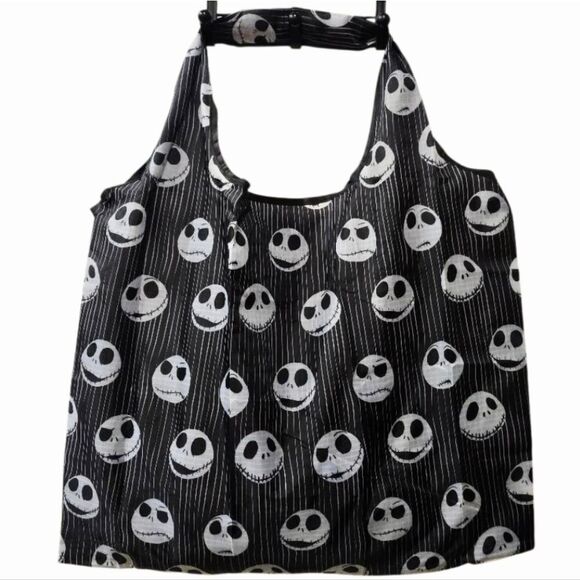 Disney The Nightmare Before Christmas Reusable Packable Tote Bag - Picture 1 of 6